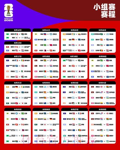 2026世界杯比赛时间地址 2026世界杯比赛时间地址